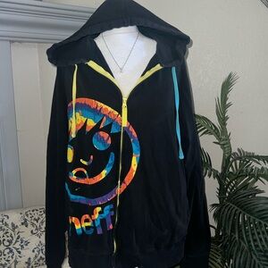Vintage NEFF Slimily Face Hoodie Size S